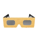 Wood Solar Eclipse Paper Glasses