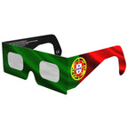 Front-side main angle view of the eclipse glasses, showcasing their sleek design. Perfect for the August 12, 2026 event.