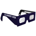 45-degree angle view of Rocketrider glasses, highlighting their flat lens design and CE certification.
