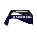 Side profile view of Rocketrider glasses, showing sleek design and compliance with EN 166 safety standards.