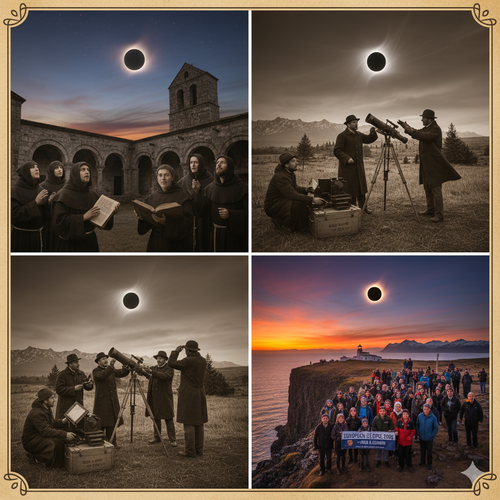 L'éclipse solaire totale du 12 août 2026 — quand & où