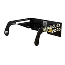 Solar Eclipse Glasses with Pioneer design, CE Certified and ISO Compliant - Back-Side View
