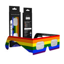 Óculos para eclipse solar homologados, design Rainbow, certificados CE e em conformidade com a ISO 12312-2 - imagem da embalagem de 2