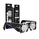 Solar Eclipse Glasses with Reflective design, CE Certified and ISO Compliant - Packaging Image of 6-Pack