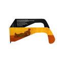 Solar Eclipse Glasses with Siesta design, CE Certified and ISO Compliant - Side Alternate View
