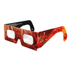 Solar Eclipse Glasses with Tomatina design, CE Certified and ISO Compliant - Main Product View